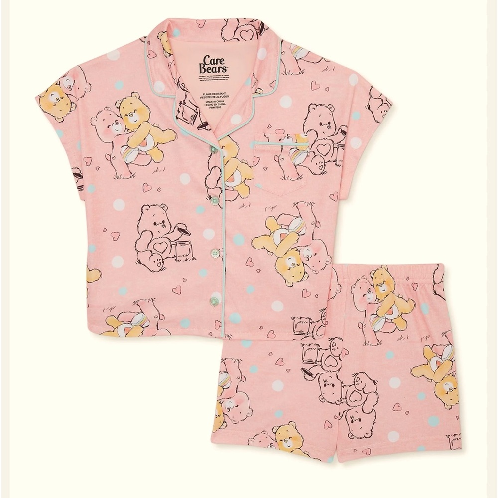 Care Bears Pajama Set sz 2T